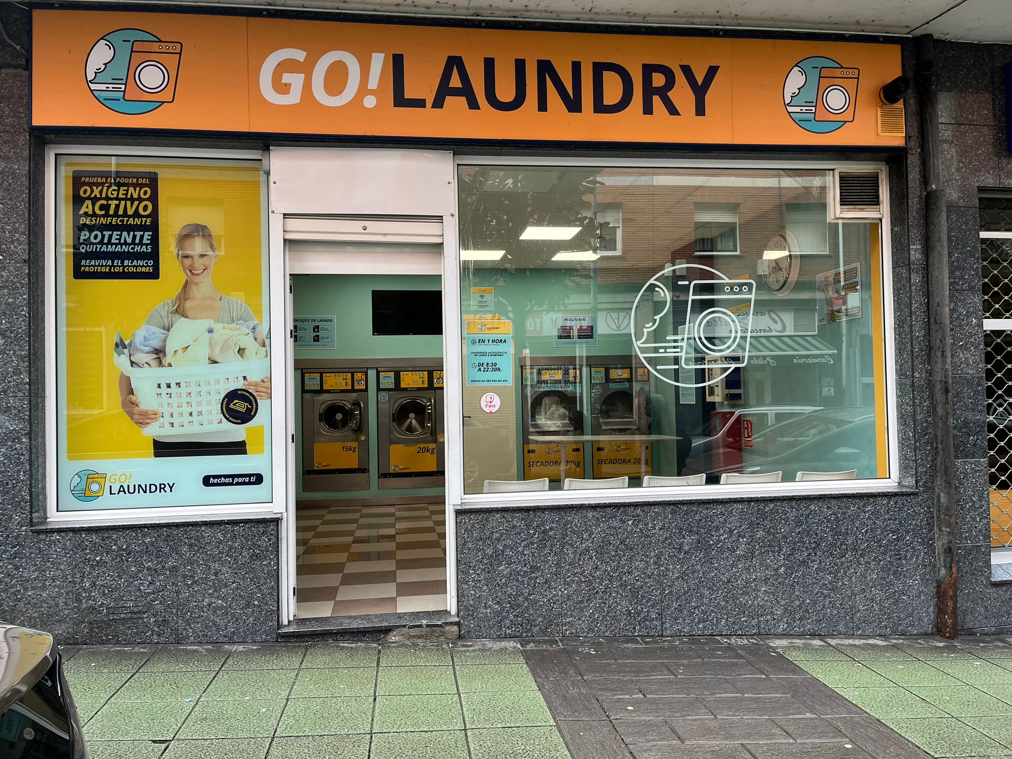 Lavandería automática en Corvera - Go! Laundry